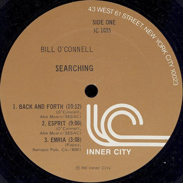Bill O'Connell - Searching