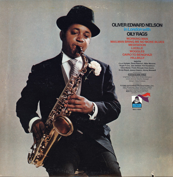 Oliver Edward Nelson* In London With Oily Rags - Oliver Edward Nelson In London With Oily Rags - LP