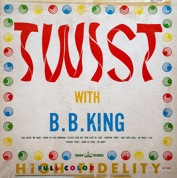 B.B. King - Twist With B.B. King - LP