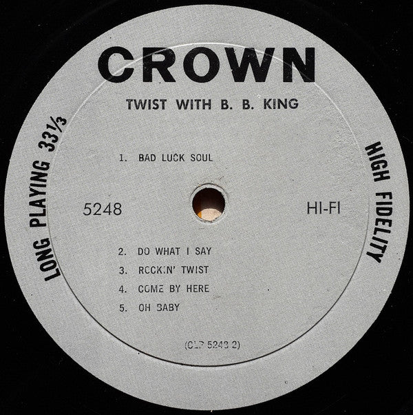 B.B. King - Twist With B.B. King - LP