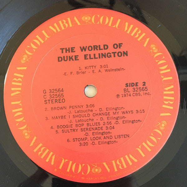 Duke Ellington - The World Of Duke Ellington - LP