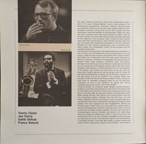 Kenny Clarke Francy Boland Quintet* - Europa Jazz - LP