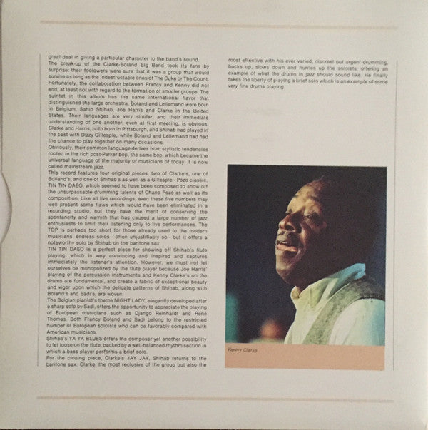 Kenny Clarke Francy Boland Quintet* - Europa Jazz - LP