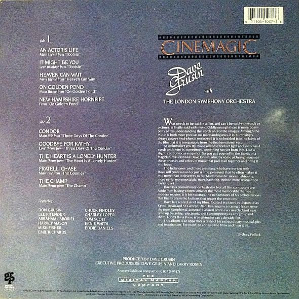 Dave Grusin - Cinemagic - LP