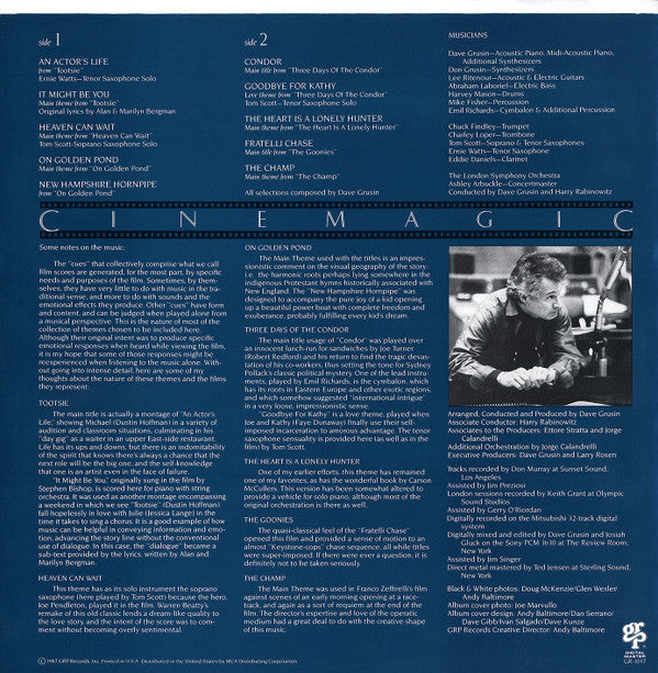 Dave Grusin - Cinemagic - LP