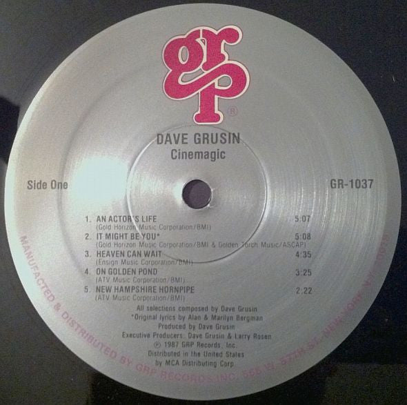 Dave Grusin - Cinemagic - LP