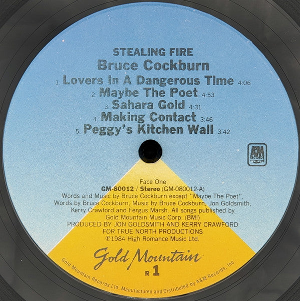 Bruce Cockburn - Stealing Fire - LP