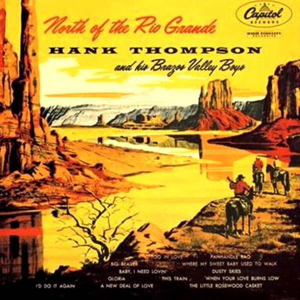 Hank Thompson And His Brazos Valley Boys - North Of The Rio Grande - LP