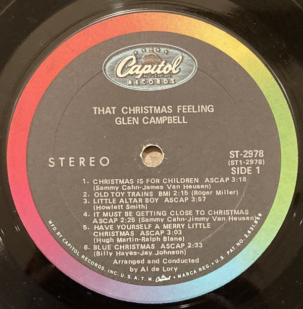 Glen Campbell - That Christmas Feeling - LP