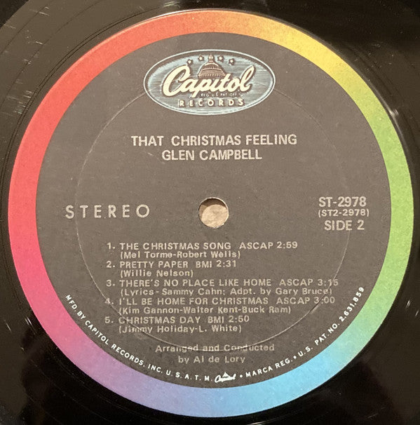 Glen Campbell - That Christmas Feeling - LP