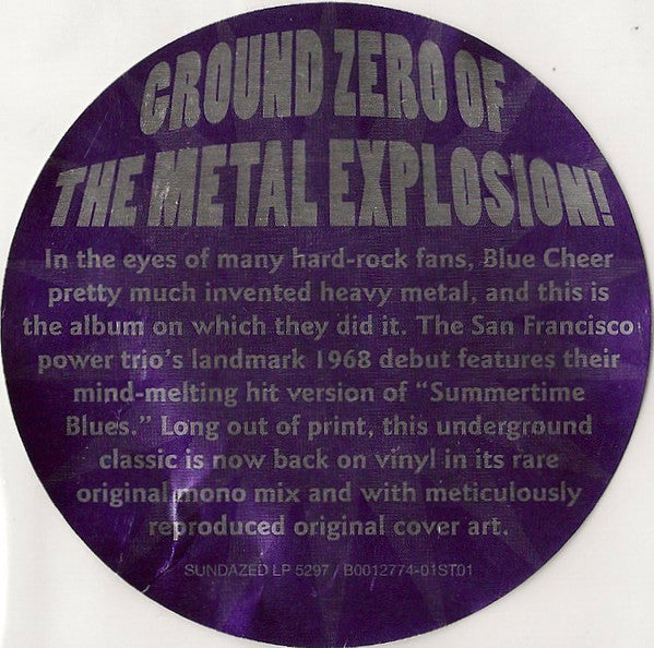 Blue Cheer - Vincebus Eruptum - LP