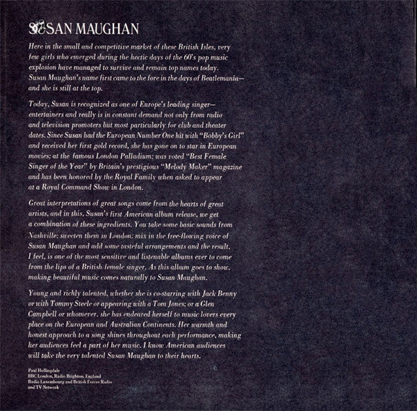 Susan Maughan - Susan Maughan - LP