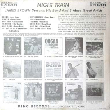 James Brown Presents His Band* - Night Train - LP