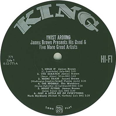 James Brown Presents His Band* - Night Train - LP