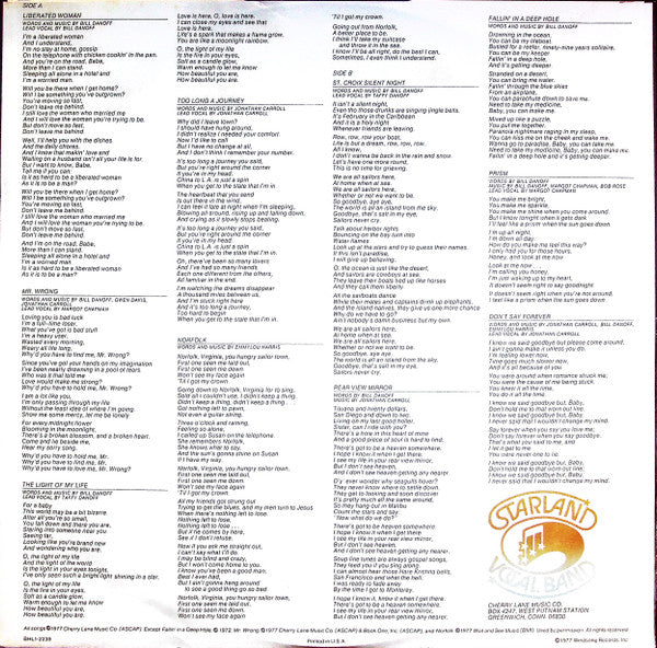 Starland Vocal Band - Rear View Mirror - LP