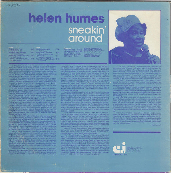 Helen Humes - Sneakin' Around - LP