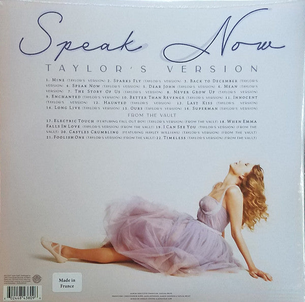 Taylor Swift - Speak Now (Taylor's Version) - LP