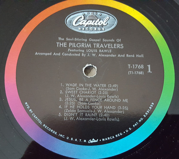 The Pilgrim Travelers Featuring Lou Rawls - The Soul-Stirring Gospel Sounds Of The Pilgrim Travelers - LP