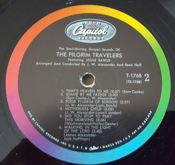The Pilgrim Travelers Featuring Lou Rawls - The Soul-Stirring Gospel Sounds Of The Pilgrim Travelers - LP