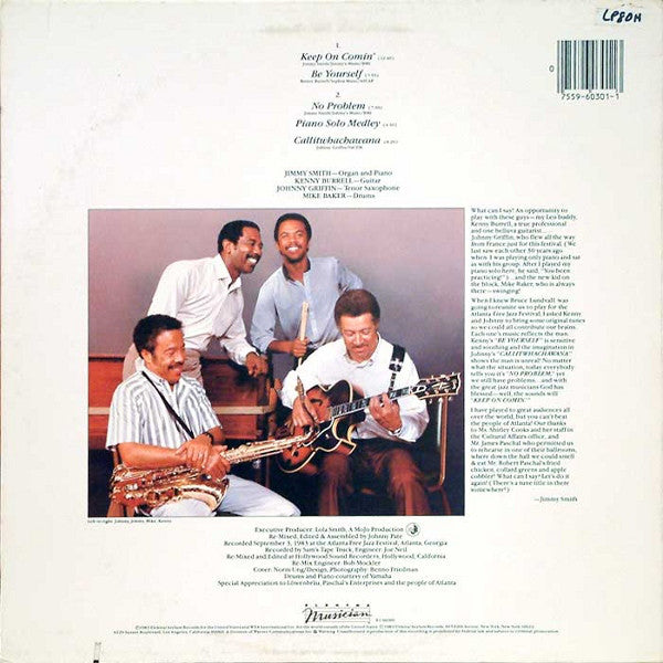 Jimmy Smith - Keep On Comin' - LP