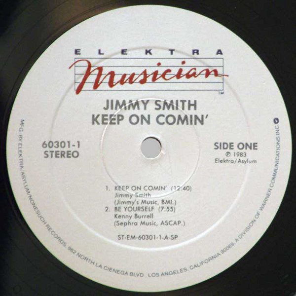 Jimmy Smith - Keep On Comin' - LP