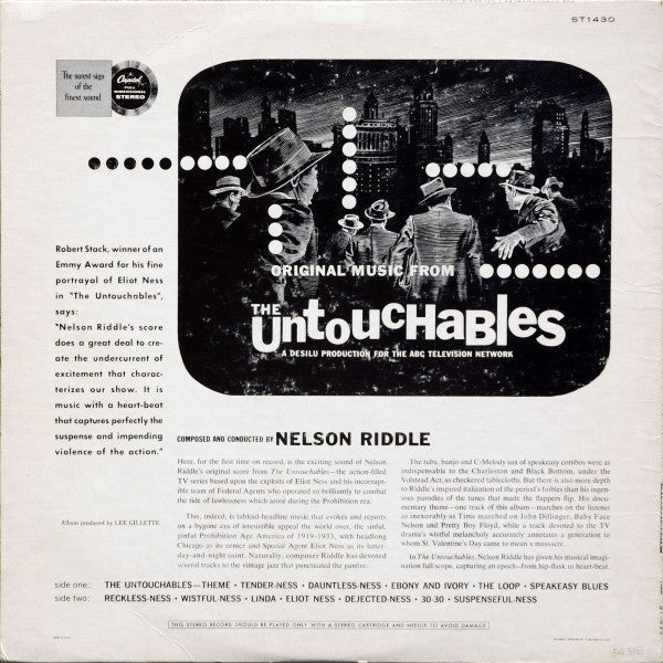 Nelson Riddle - The Untouchables - LP