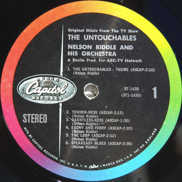 Nelson Riddle - The Untouchables - LP