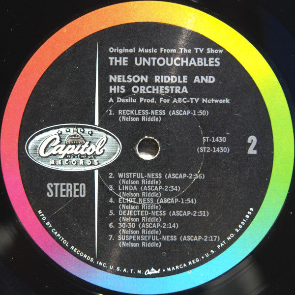 Nelson Riddle - The Untouchables - LP