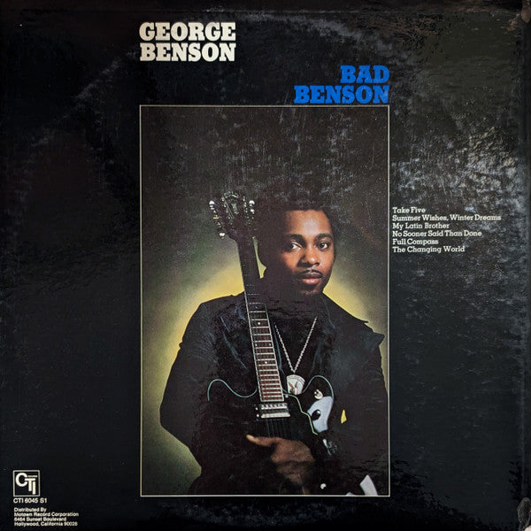 George Benson - Bad Benson - LP