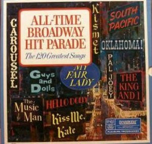Various - All Time Broadway Hit Parade:  The 120 Greatest Songs - LP