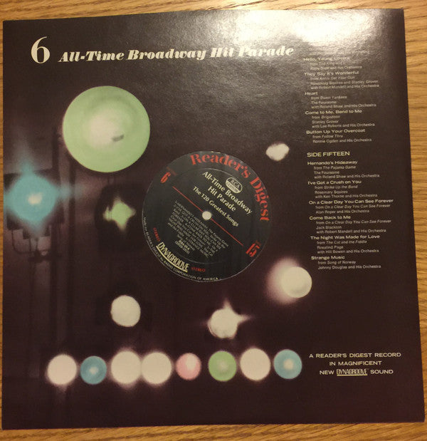 Various - All Time Broadway Hit Parade:  The 120 Greatest Songs - LP