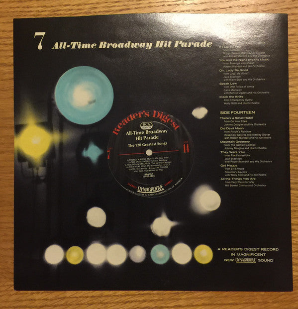 Various - All Time Broadway Hit Parade:  The 120 Greatest Songs - LP
