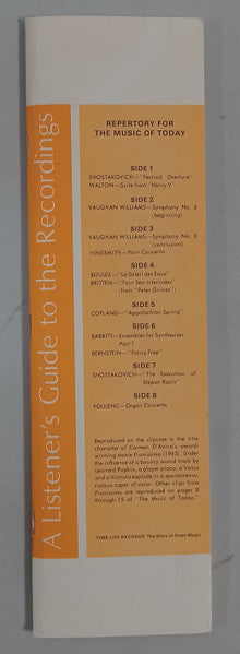 Various - The Music Of Today - LP