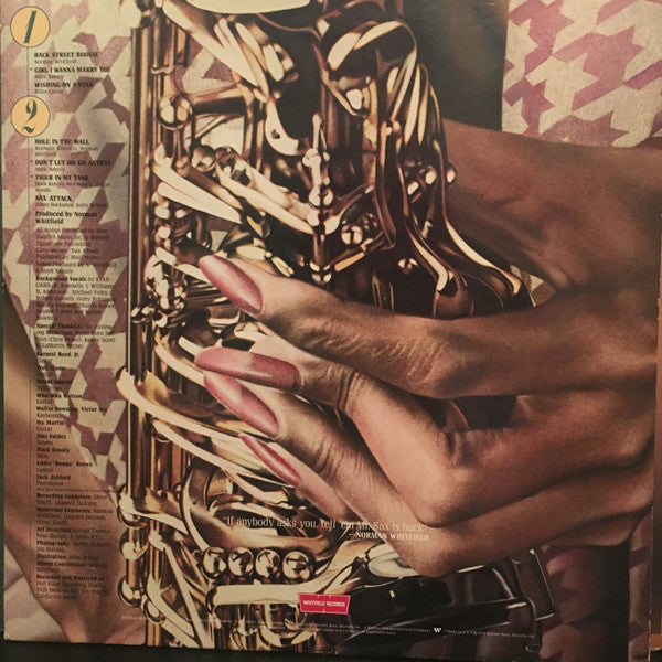 Jr. Walker* - Back Street Boogie - LP