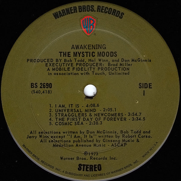 The Mystic Moods* - Awakening - LP