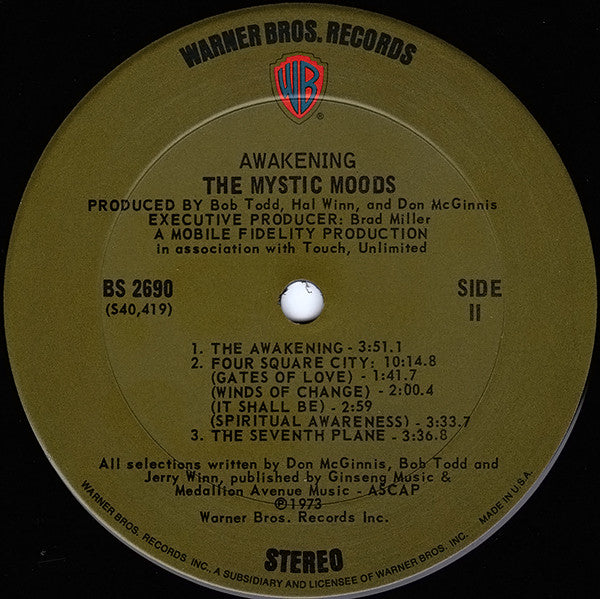 The Mystic Moods* - Awakening - LP