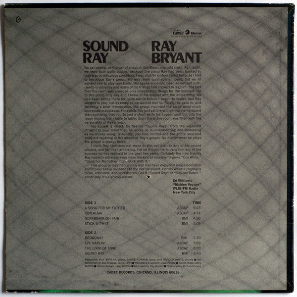 Ray Bryant - Sound Ray - LP