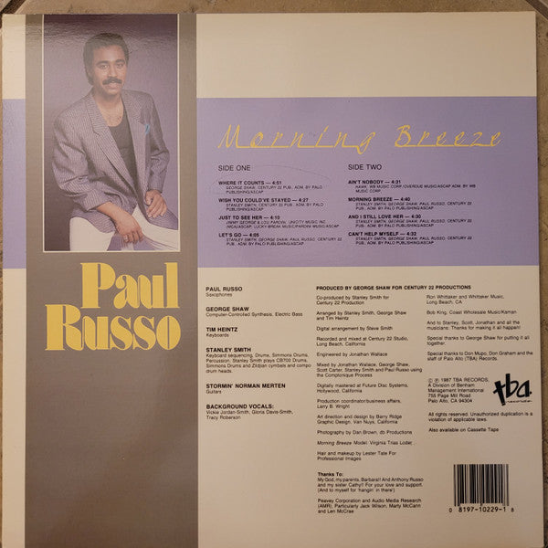 Paul Russo  - Morning Breeze - LP