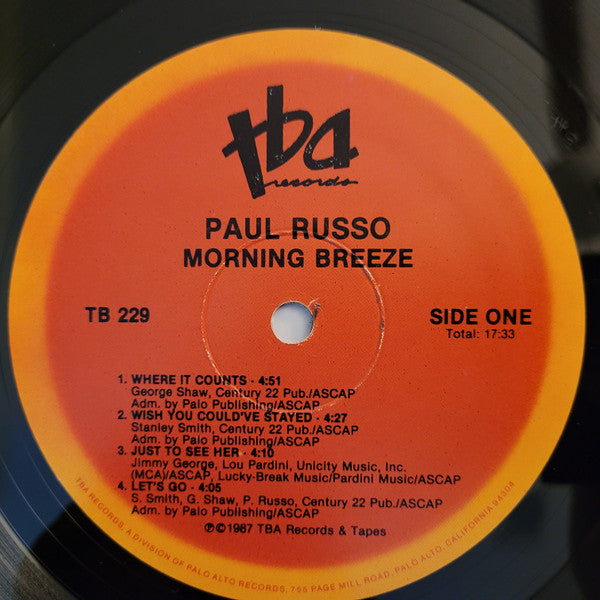 Paul Russo  - Morning Breeze - LP