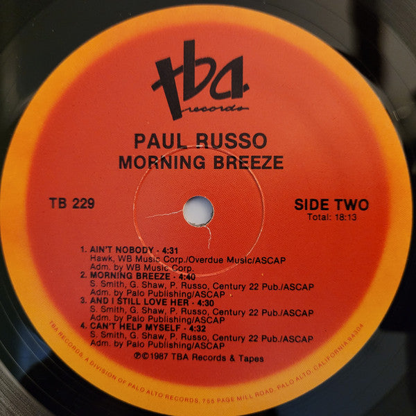 Paul Russo  - Morning Breeze - LP