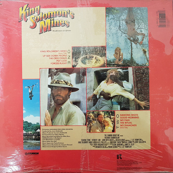Jerry Goldsmith - King Solomon's Mines (Original Motion Picture Soundtrack) - LP
