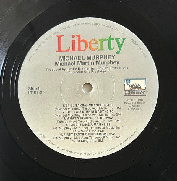 Michael Murphey* - Michael Martin Murphey - LP
