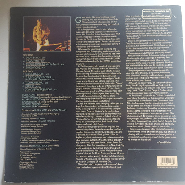 Bud Shank - Tomorrow's Rainbow - LP