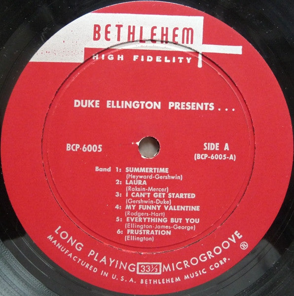 Duke Ellington - Duke Ellington Presents... - LP
