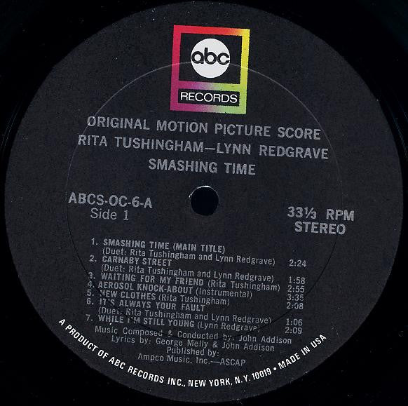 John Addison - Smashing Time (Original Motion Picture Score) - LP