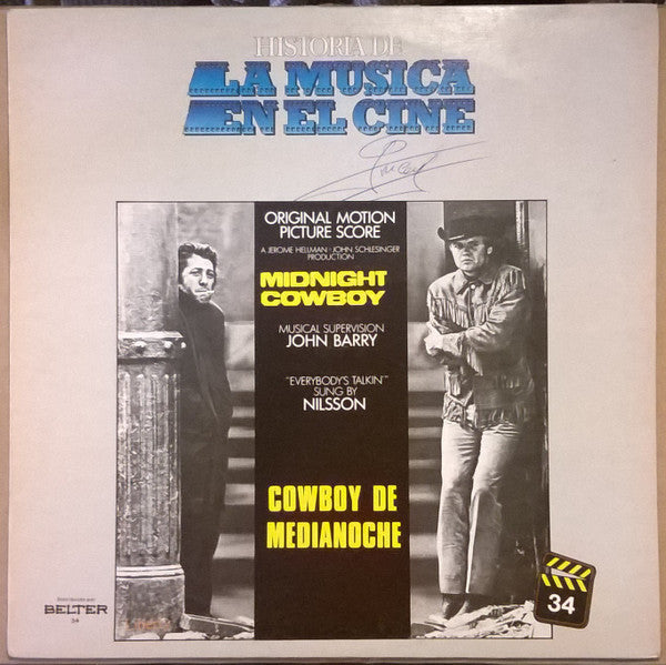 Various - Midnight Cowboy = Cowboy De Medianoche (Original Motion Picture Score) - LP