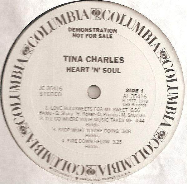 Tina Charles - Heart 'N' Soul - LP