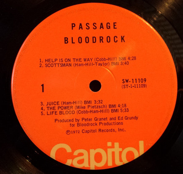 Bloodrock - Passage - LP