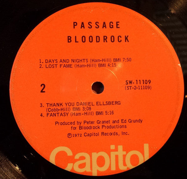 Bloodrock - Passage - LP