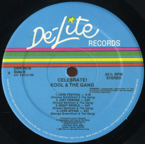 Kool & The Gang - Celebrate! - LP
